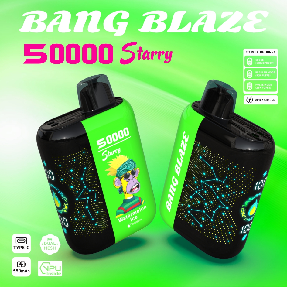(50 000 szívás & csillagos ég) jeges görögdinnye (2% nikotin) - ibangvape-Hungary
